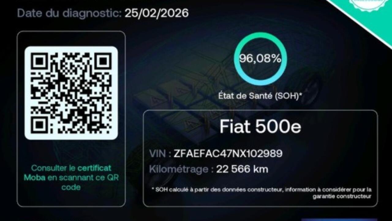 FIAT 500e ICONE 42KWH BVA - Image 31