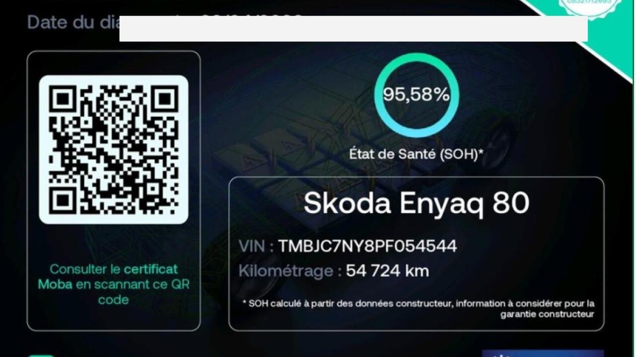 SKODA ENYAQ iV 80 Sportline (82kWh 8VA) - Image 21